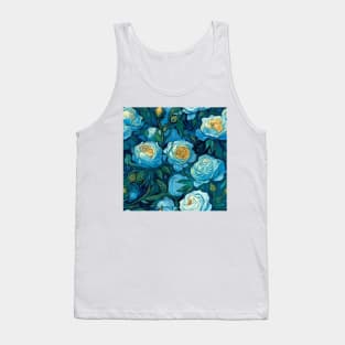 Van Gogh Roses Pattern 3 Tank Top